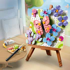 Quadro de Decoração com Arte Floral 7