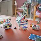 Piano de Decoração Musical com Gato 8