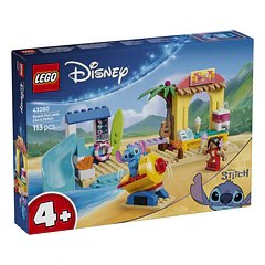 Diversão na Praia com Lilo e Stitch