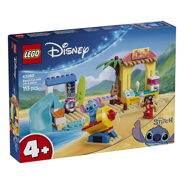 Diversão na Praia com Lilo e Stitch 1