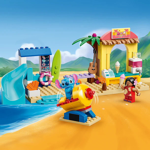 Diversão na Praia com Lilo e Stitch 6