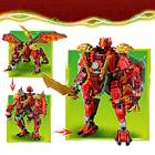 Robô Dragão Transformador da Wyldfyre 3