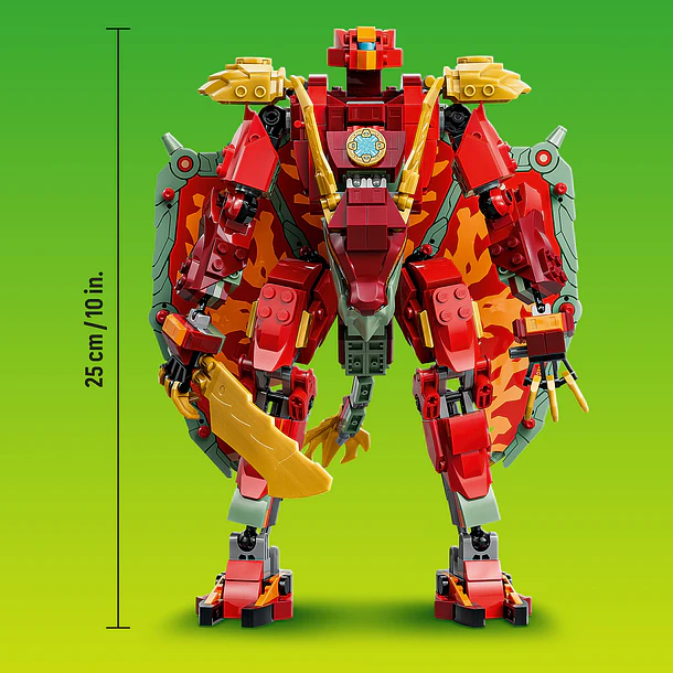 Robô Dragão Transformador da Wyldfyre 6