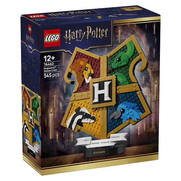 Brasão das Casas de Hogwarts 1