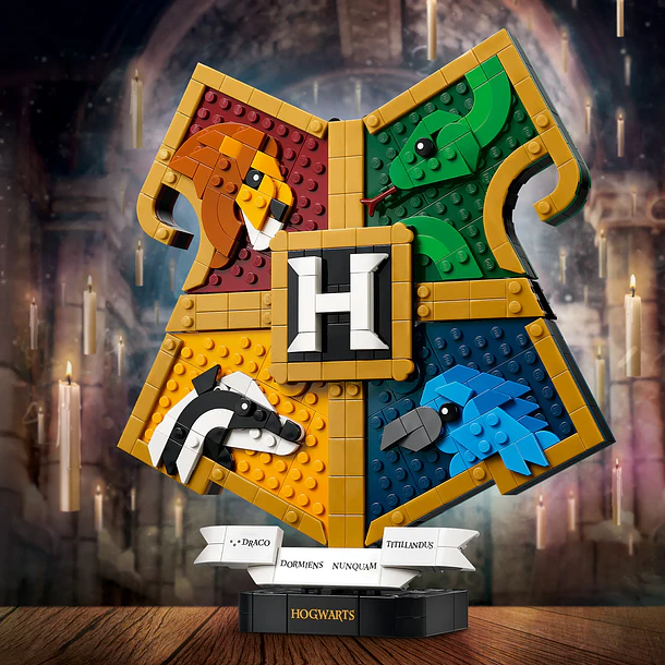Brasão das Casas de Hogwarts 6