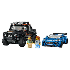 Jaguar Project 7 e Land Rover Defender