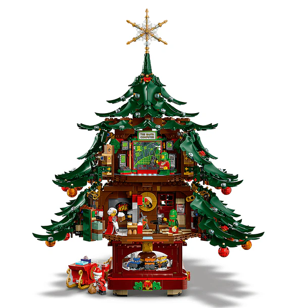 Árvore de Natal Familiar de Decoração 3