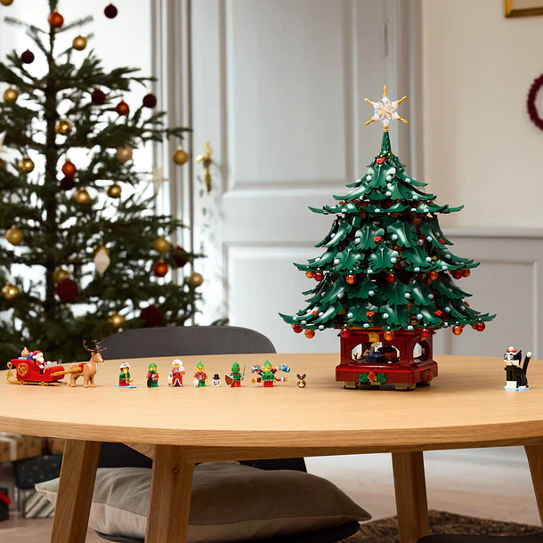 Árvore de Natal Familiar de Decoração 6