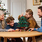 Árvore de Natal Familiar de Decoração 7