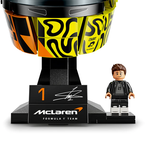 Capacete McLaren Mastercard F1 Team de Lando Norris 3