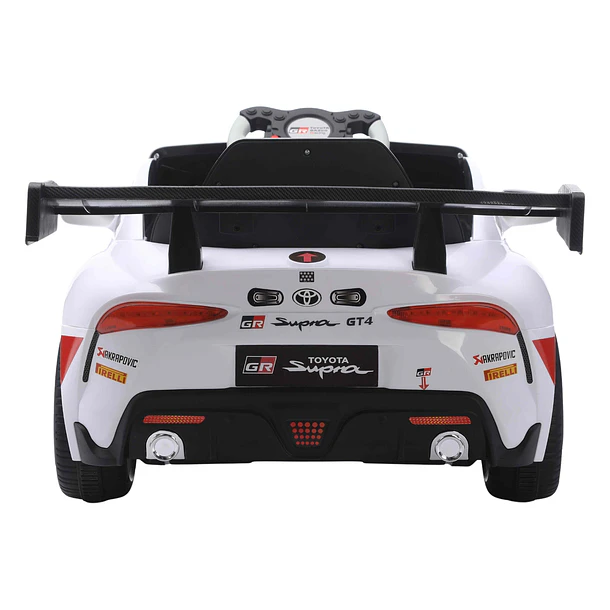 Toyota GR Supra GT4 Branco 12V   2