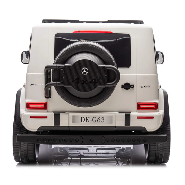 Mercedes Benz G63 AMG Branco XXL 24V 2 Lugares 4