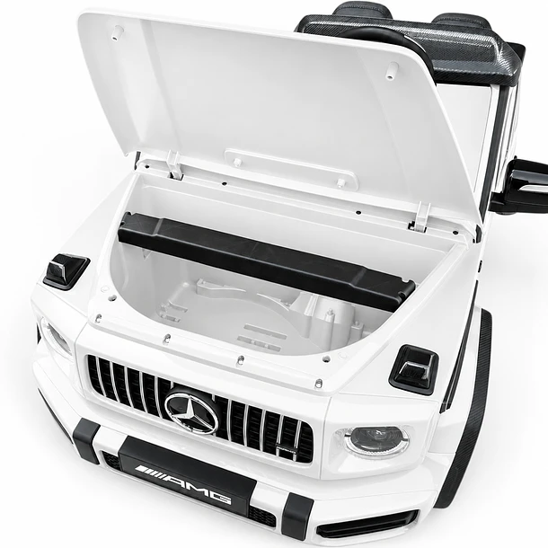 Mercedes Benz G63 AMG Branco XXL 24V 2 Lugares 12