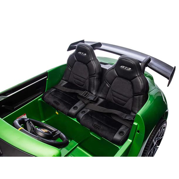 Porsche 911 GT3 Verde XXL 24V 2 Lugares 7
