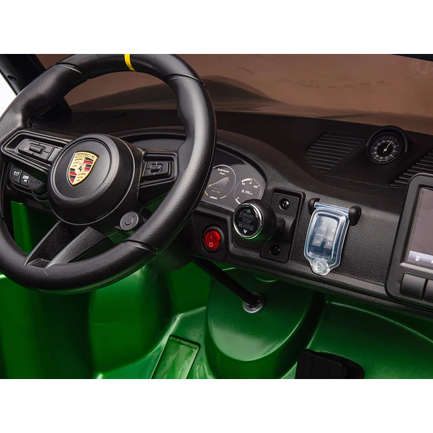 Porsche 911 GT3 Verde XXL 24V 2 Lugares 8