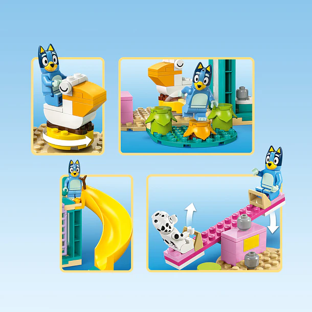Diversão no Parque com Bluey e Chloe 5