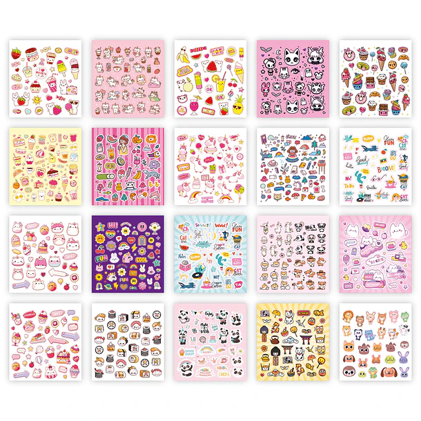 Livro com + 500 Stickers - Comida 2