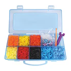 Stitch Plexi Flexi - Caixa Azul Pulseiras Borracha Loom 2