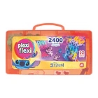Stitch Plexi Flexi - Caixa Laranja Pulseiras Borracha Loom 1