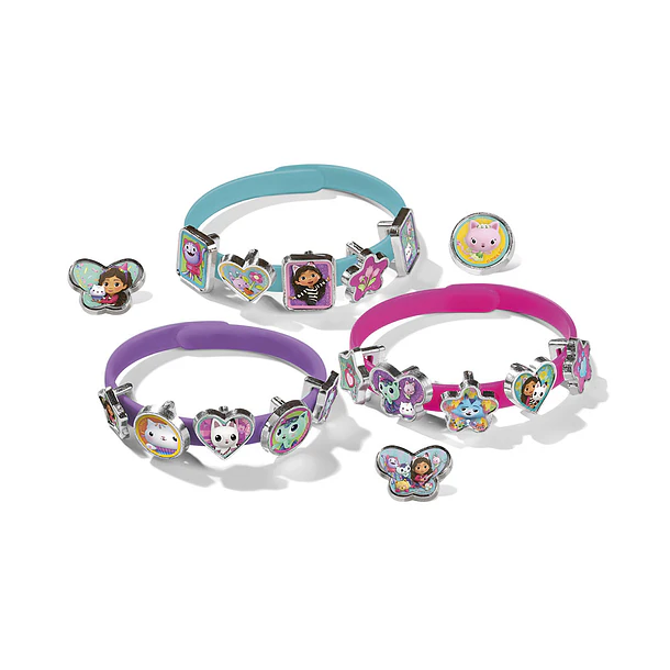 Gabby's Dollhouse - Kit Pulseiras Brilhantes com Pingentes 2