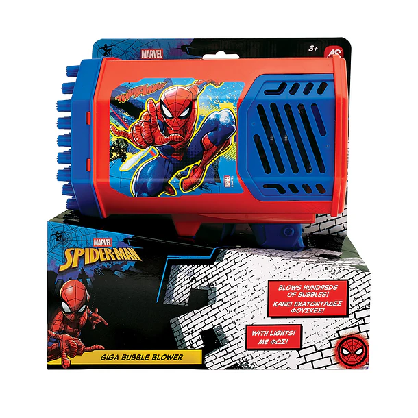 Spider-Man - Pistola de Bolas de Sabão Giga 1