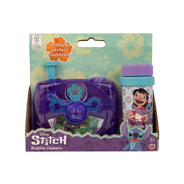 Stitch - Máquina Fotográfica Bolas de Sabão 1