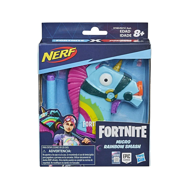 Nerf Fortnite - Micro Rainbow Smash 1