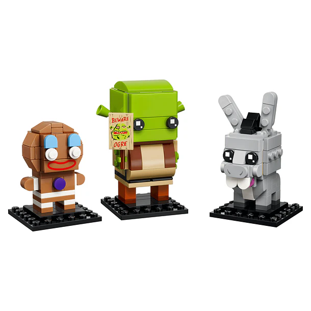 BrickHeadz - Figuras de Shrek, Burro e Lacha 2