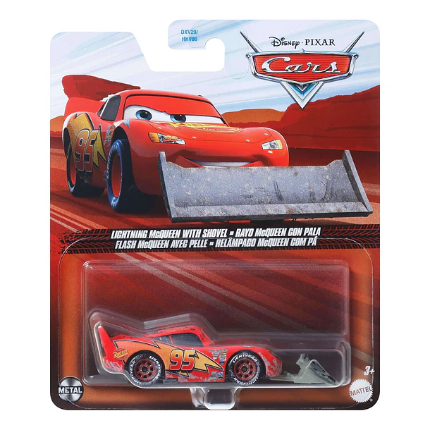 Cars - Lightning McQueen com Pá 