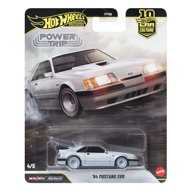 Hot Wheels Power Trip - '84 Mustang SVO 