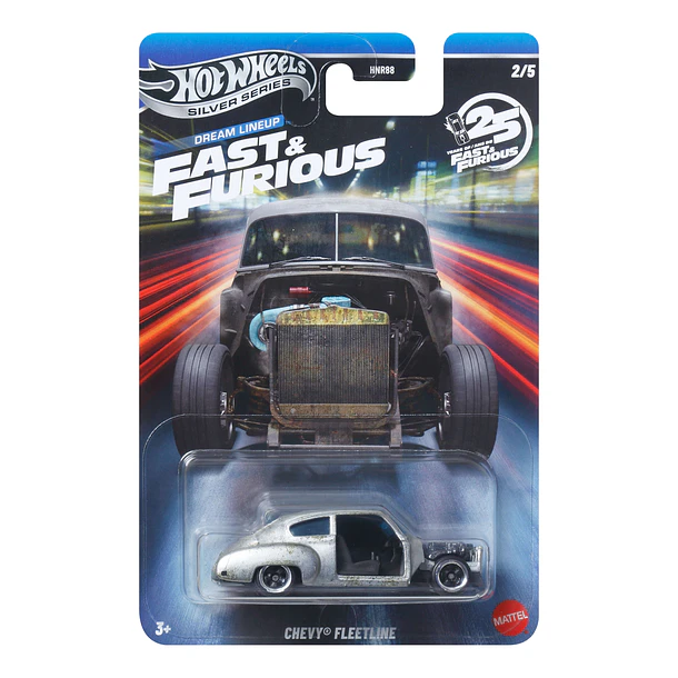 Hot Wheels Silver Series Dream Lineup Fast & Furious - Chevy Fleetline 