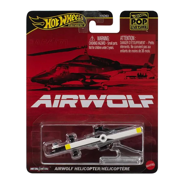 Hot Wheels Pop Culture - Airwolf Helicopter 
