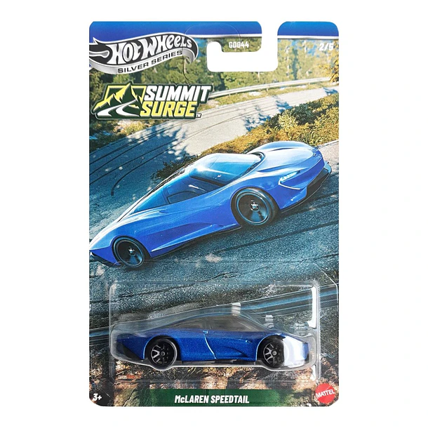 Hot Wheels Silver Series Summit Surge - McLaren Speedtail 