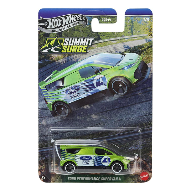 Hot Wheels Silver Series Summit Surge - Ford Performance Supervan 4 