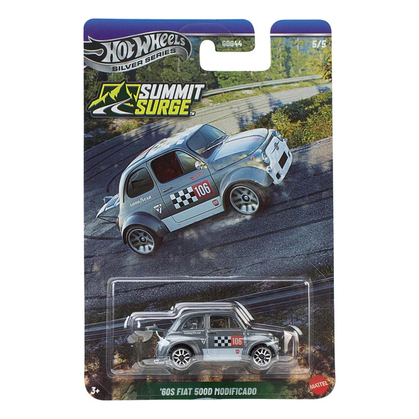 Hot Wheels Silver Series Summit Surge - '60S Fiat 500 Modificado 