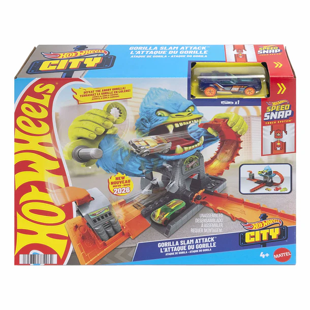 Hot Wheels City - Ataque do Gorila 1