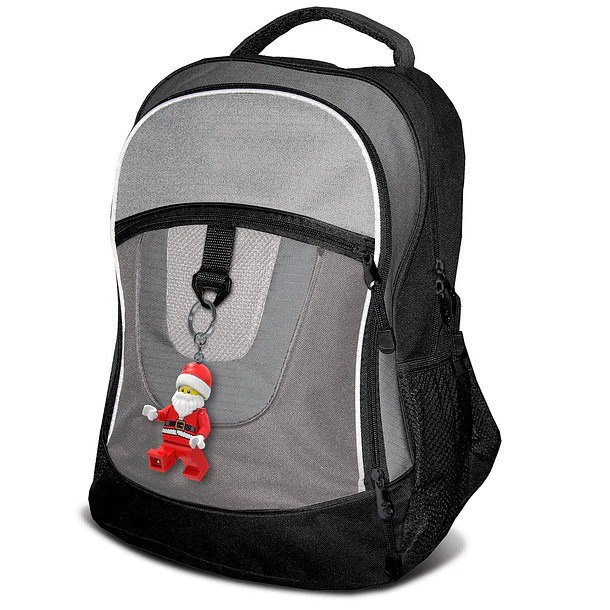 Porta-chaves com Lanterna Pai Natal 6