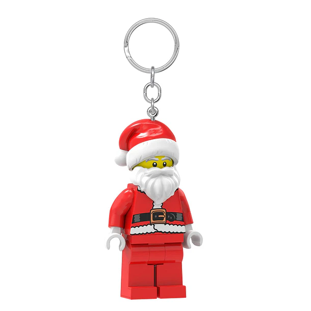 Porta-chaves com Lanterna Pai Natal 3