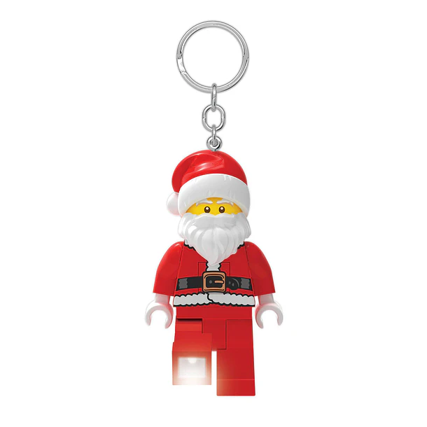 Porta-chaves com Lanterna Pai Natal 2