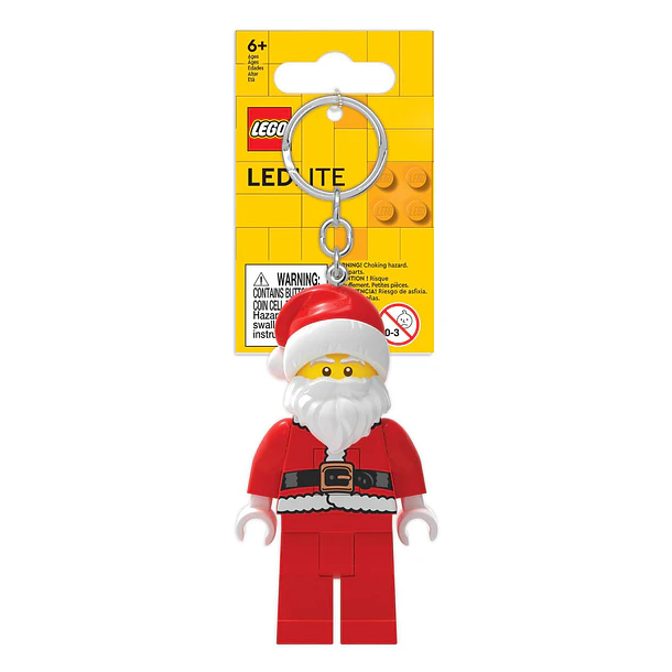 Porta-chaves com Lanterna Pai Natal 1