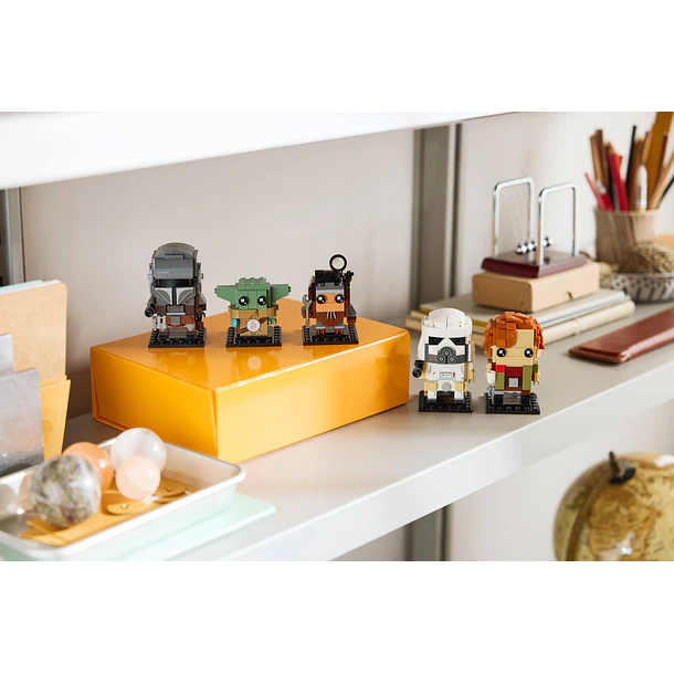 BrickHeadz - The Mandalorian e Grogu: Aliados e Vilões 5