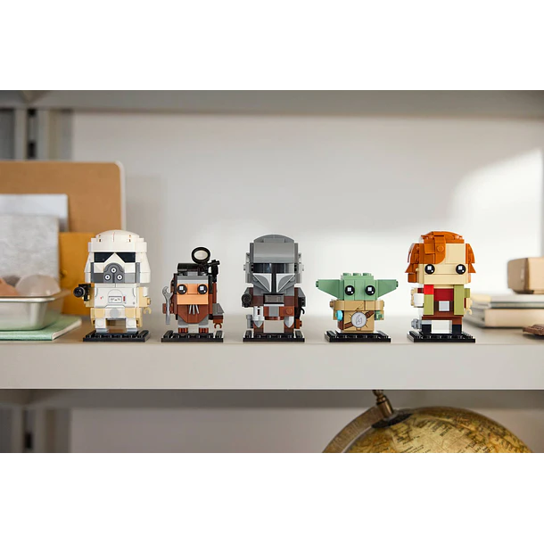 BrickHeadz - The Mandalorian e Grogu: Aliados e Vilões 6