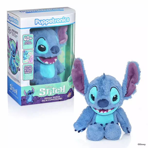Peluche Stitch Palm Puppetronics 1