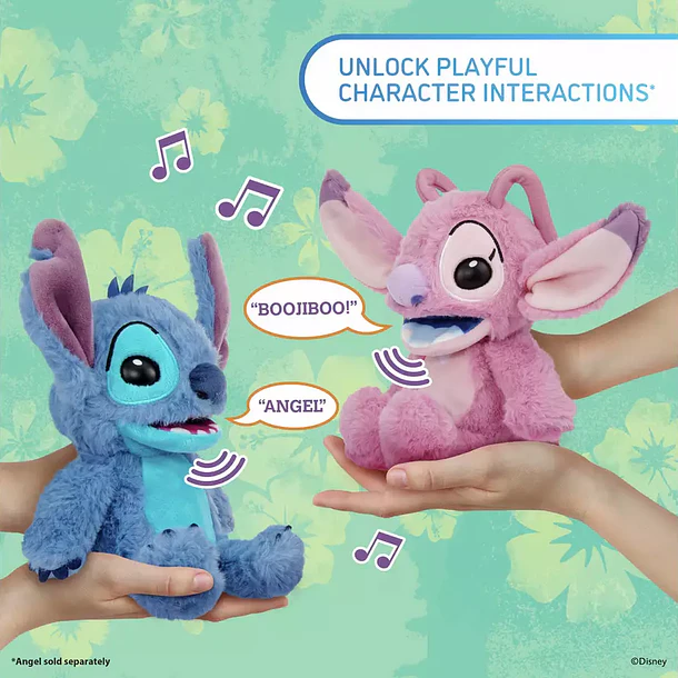 Peluche Stitch Palm Puppetronics 6