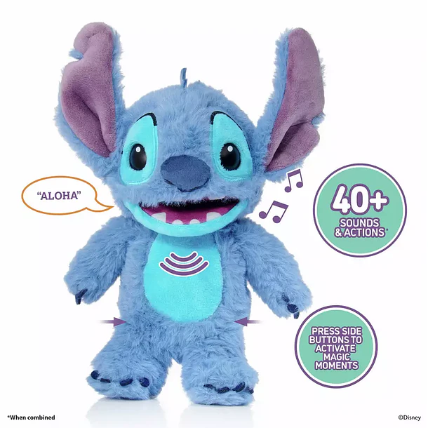 Peluche Stitch Palm Puppetronics 2