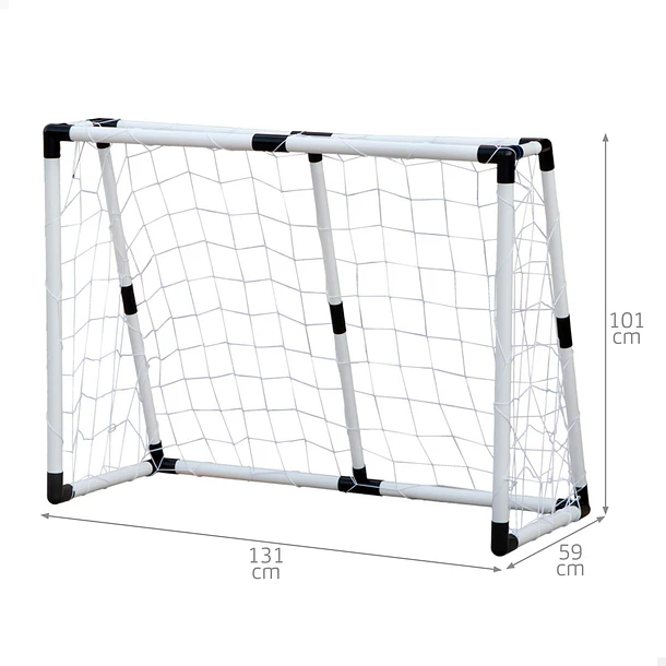 Baliza de Futebol 131 x 59 x 101 cm 3