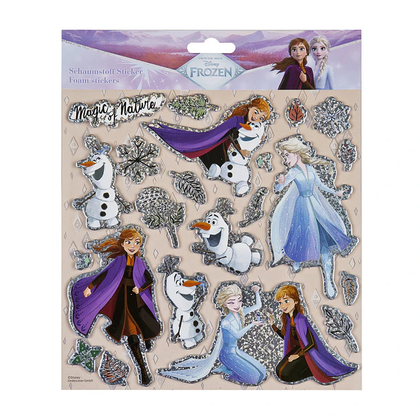 Frozen - Conjunto de Stickers Espuma 