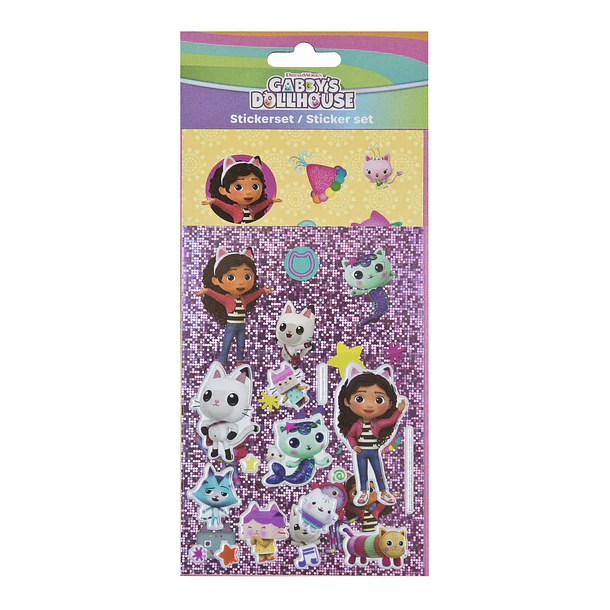 Gabby's Dollhouse - Conjunto de Stickers 1