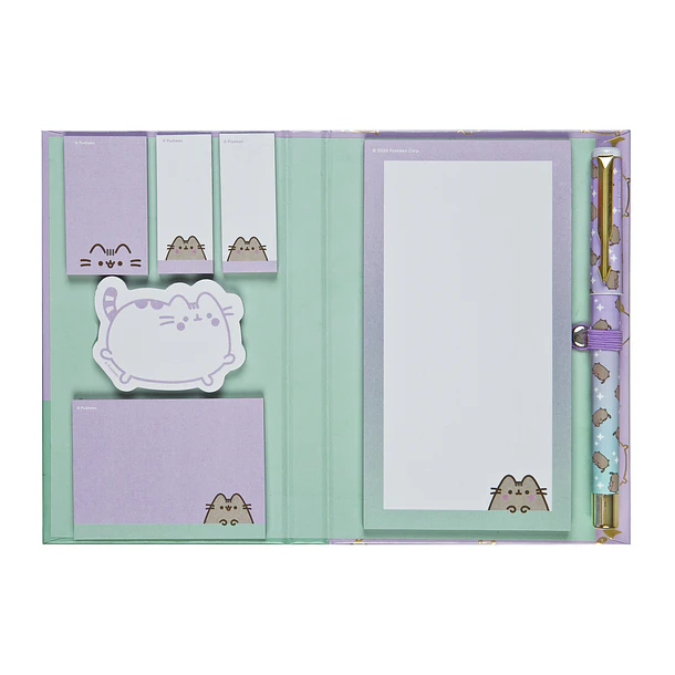 Pusheen - Bloco de Notas e Caneta 2
