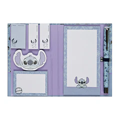 Stitch - Bloco de Notas e Caneta